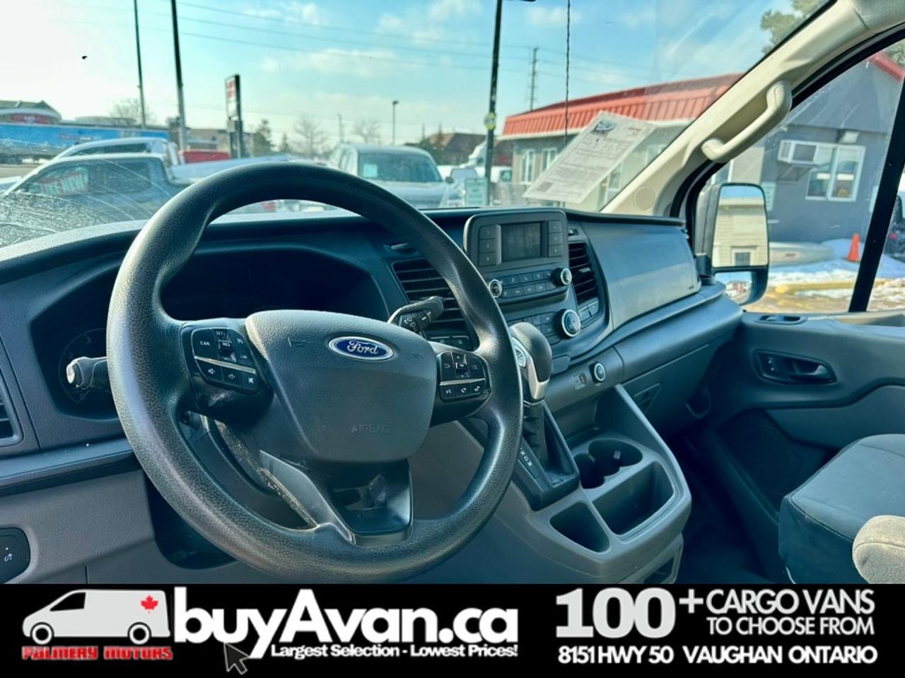 2021 Ford Transit Cargo Van Transit T-250 148WB LR Racks + Divider Photo