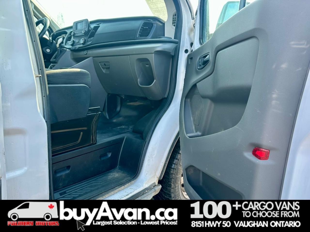 2021 Ford Transit Cargo Van Transit T-250 148WB LR Racks + Divider Photo