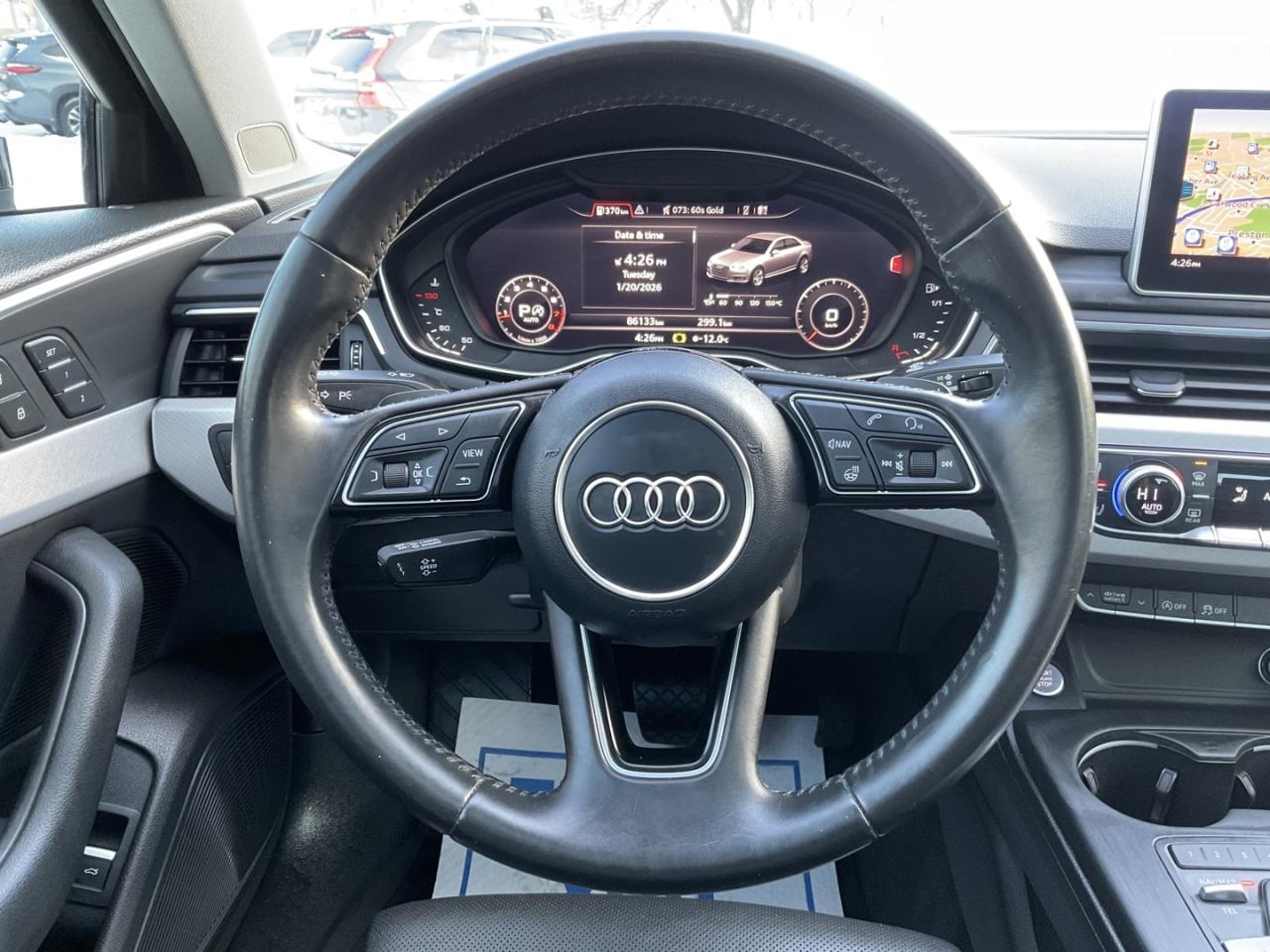 2017 Audi A4 Technik Quattro Sedan - B&O AUDIO! LTHR! NAV! 360 Photo