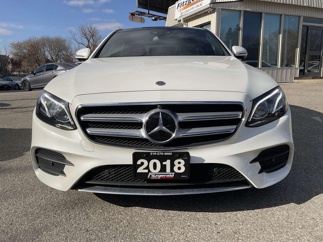 2018 Mercedes-Benz E-Class E400 4MATIC - BURMESTER! HUD! NAV! 360 CAM! BSM! Photo