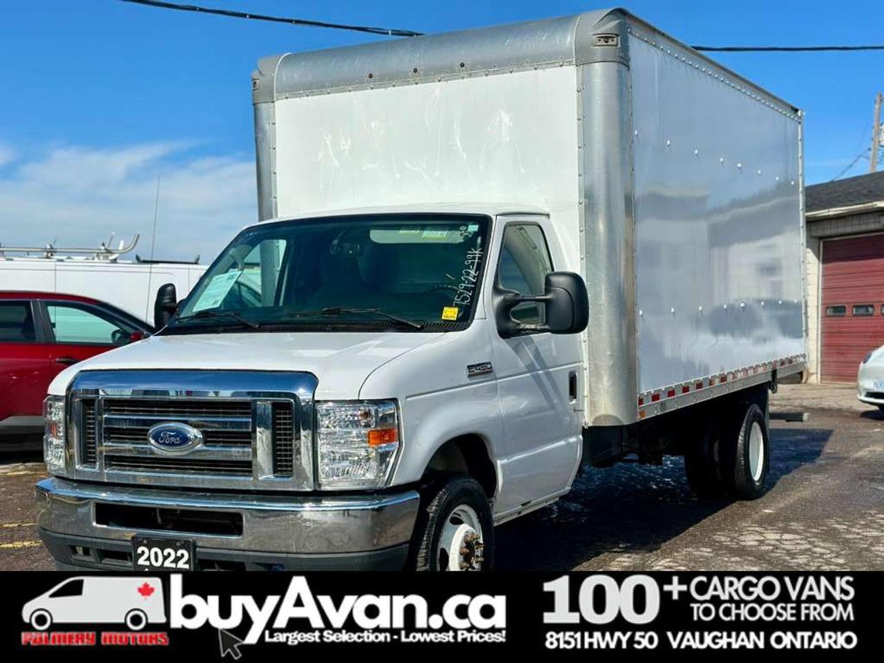 2022 Ford E-450 16FT Alum Box + Ramp V8 Gas Photo2