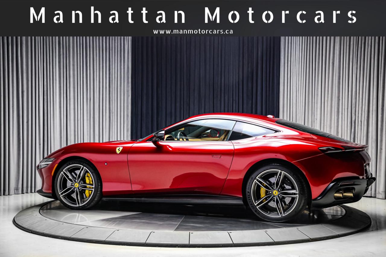 2021 Ferrari Roma COUPE V8 612HP  CERAMICBRAKES PREPAID.MAINTENANCE Photo3