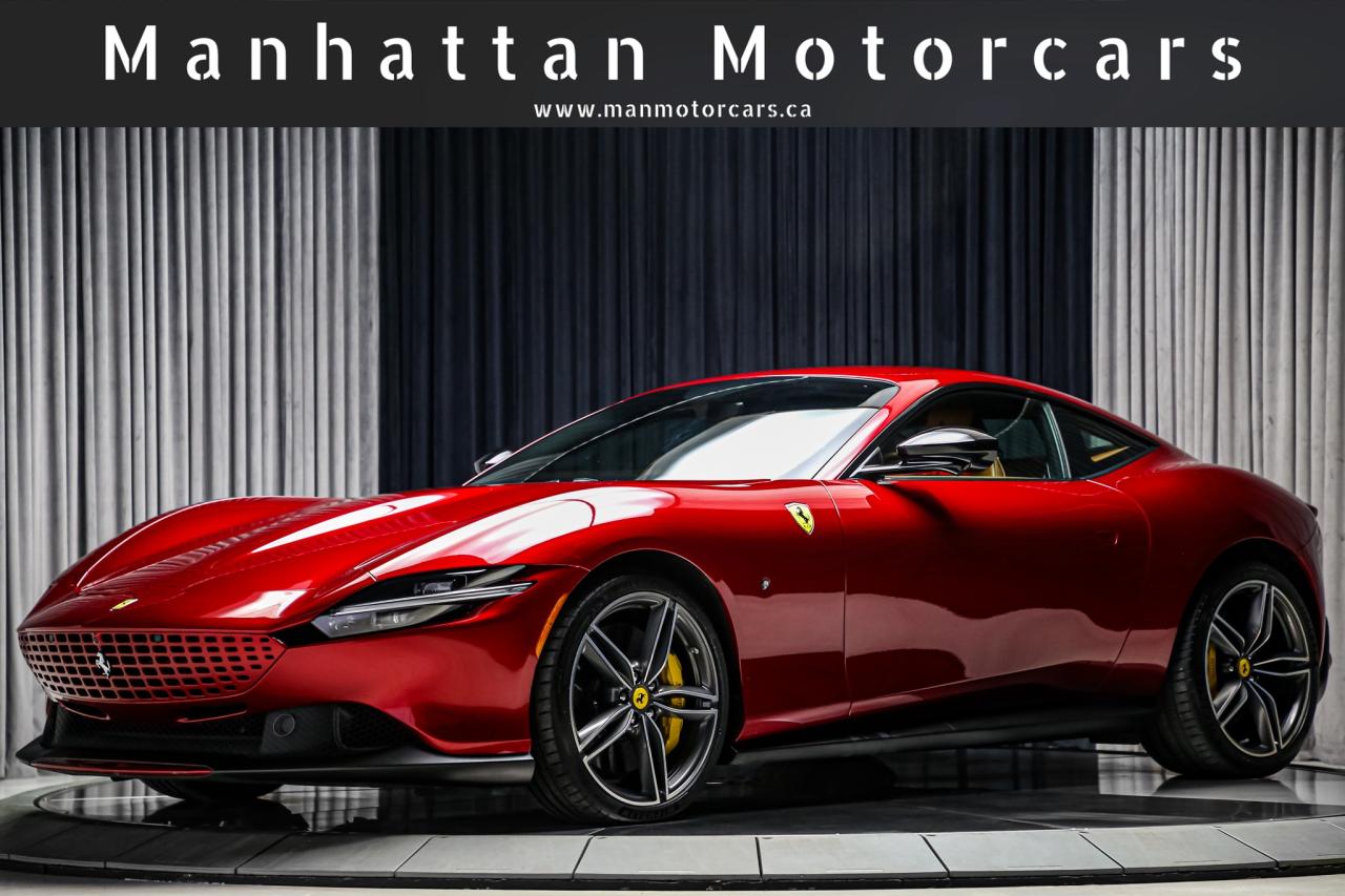 2021 Ferrari Roma COUPE V8 612HP  CERAMICBRAKES PREPAID.MAINTENANCE Photo