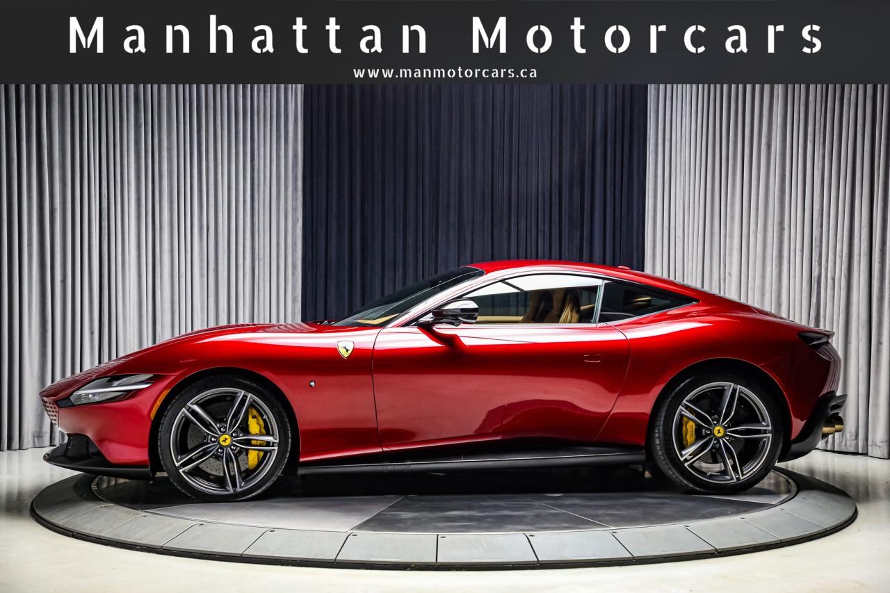 2021 Ferrari Roma COUPE V8 612HP  CERAMICBRAKES PREPAID.MAINTENANCE Photo2