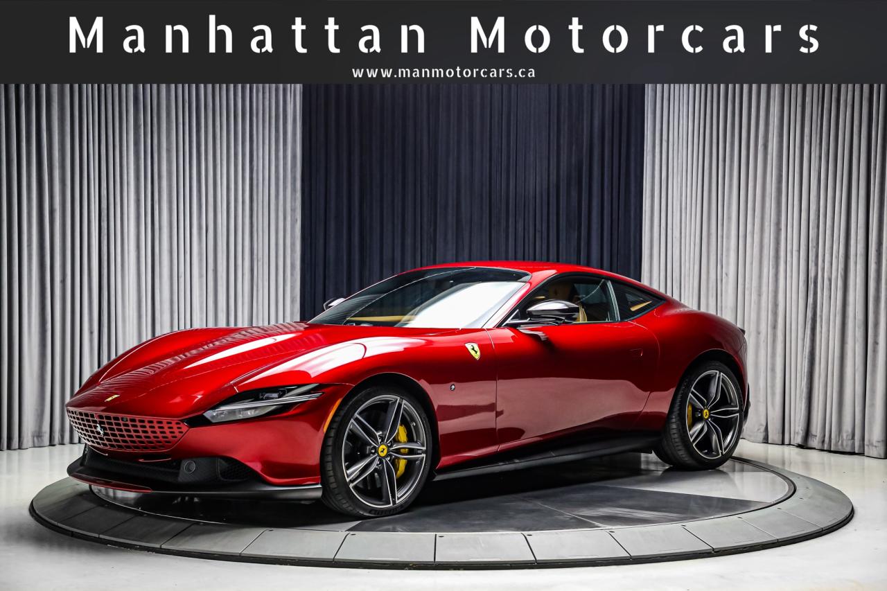 2021 Ferrari Roma COUPE V8 612HP  CERAMICBRAKES PREPAID.MAINTENANCE Photo