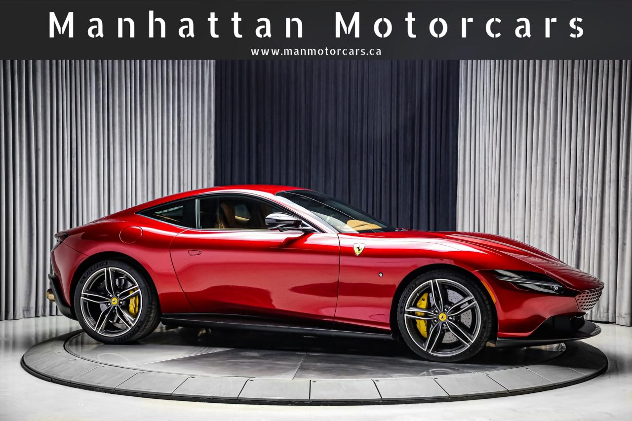 2021 Ferrari Roma COUPE V8 612HP  CERAMICBRAKES PREPAID.MAINTENANCE Photo