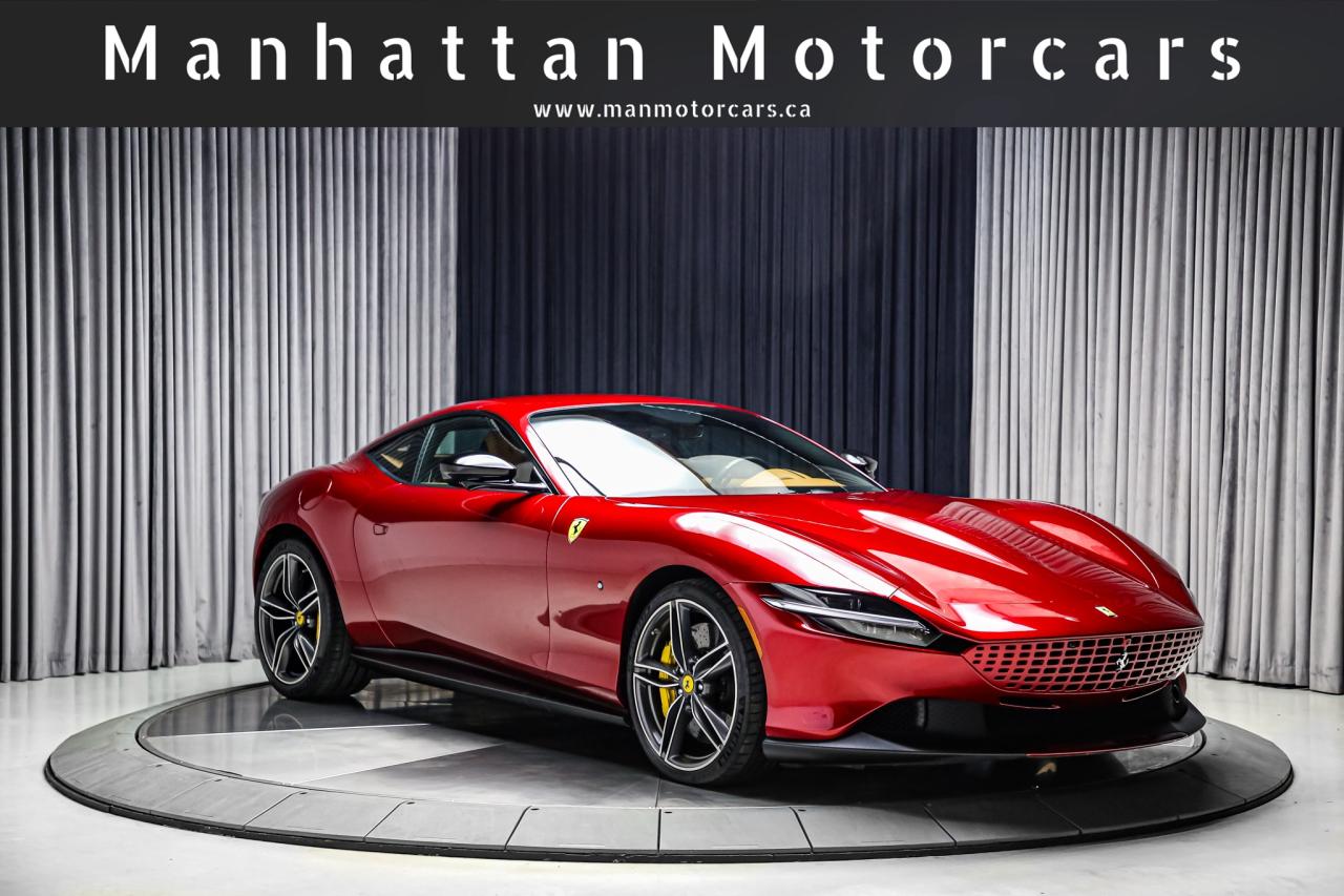2021 Ferrari Roma COUPE V8 612HP  CERAMICBRAKES PREPAID.MAINTENANCE Photo