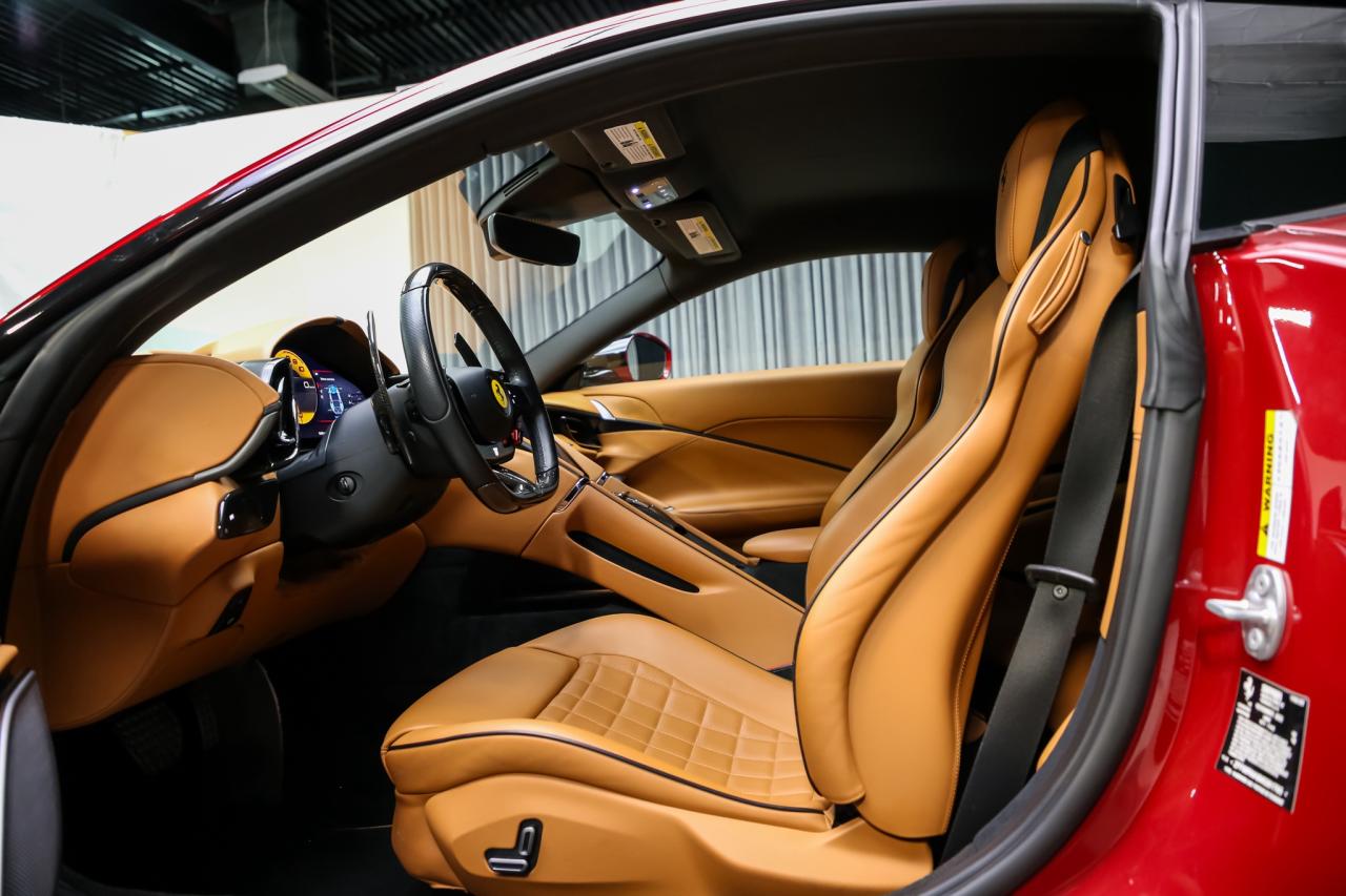 2021 Ferrari Roma COUPE V8 612HP  CERAMICBRAKES PREPAID.MAINTENANCE Photo