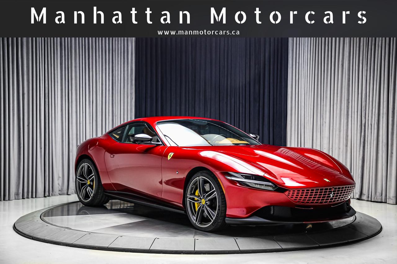 2021 Ferrari Roma COUPE V8 612HP  CERAMICBRAKES PREPAID.MAINTENANCE Photo
