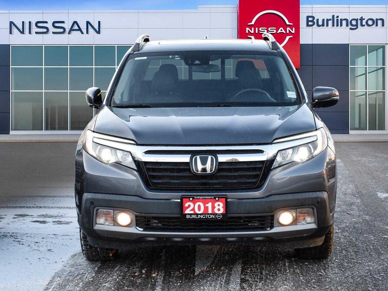 2018 Honda Ridgeline TOURING, HEATED AND COOLED SEATS, TONNEAU COVER Photo