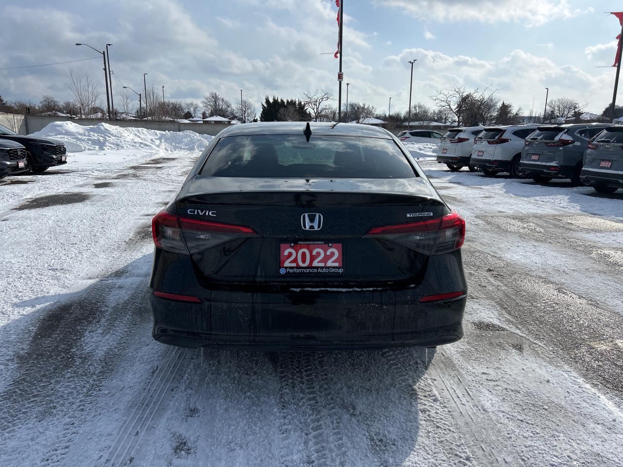 2022 Honda Civic Sedan Touring Leather  Navigation  Sunroof  CarPlay Photo