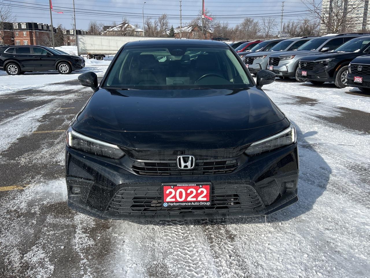 2022 Honda Civic Sedan Touring Leather  Navigation  Sunroof  CarPlay Photo