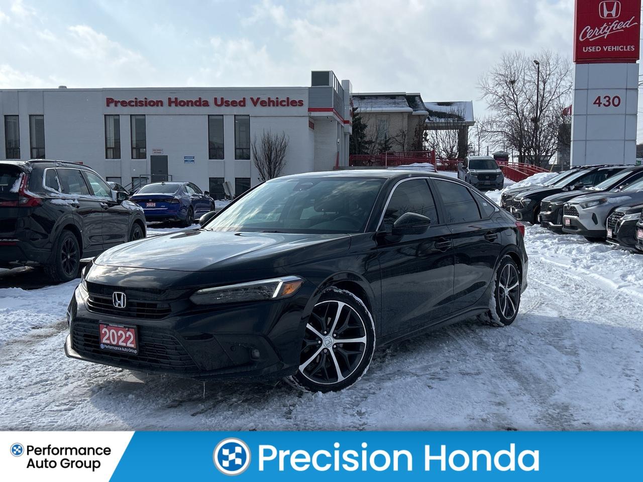 2022 Honda Civic Sedan Touring Leather  Navigation  Sunroof  CarPlay Photo