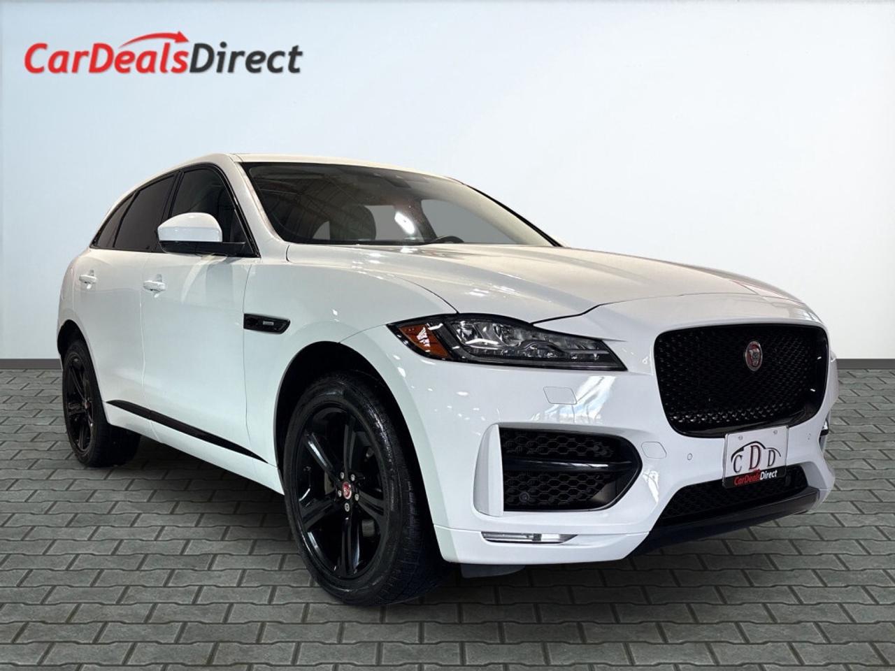 2018 Jaguar F-PACE 25t AWD R-Sport / Leather / Sunroof / Navi / B Cam Photo0