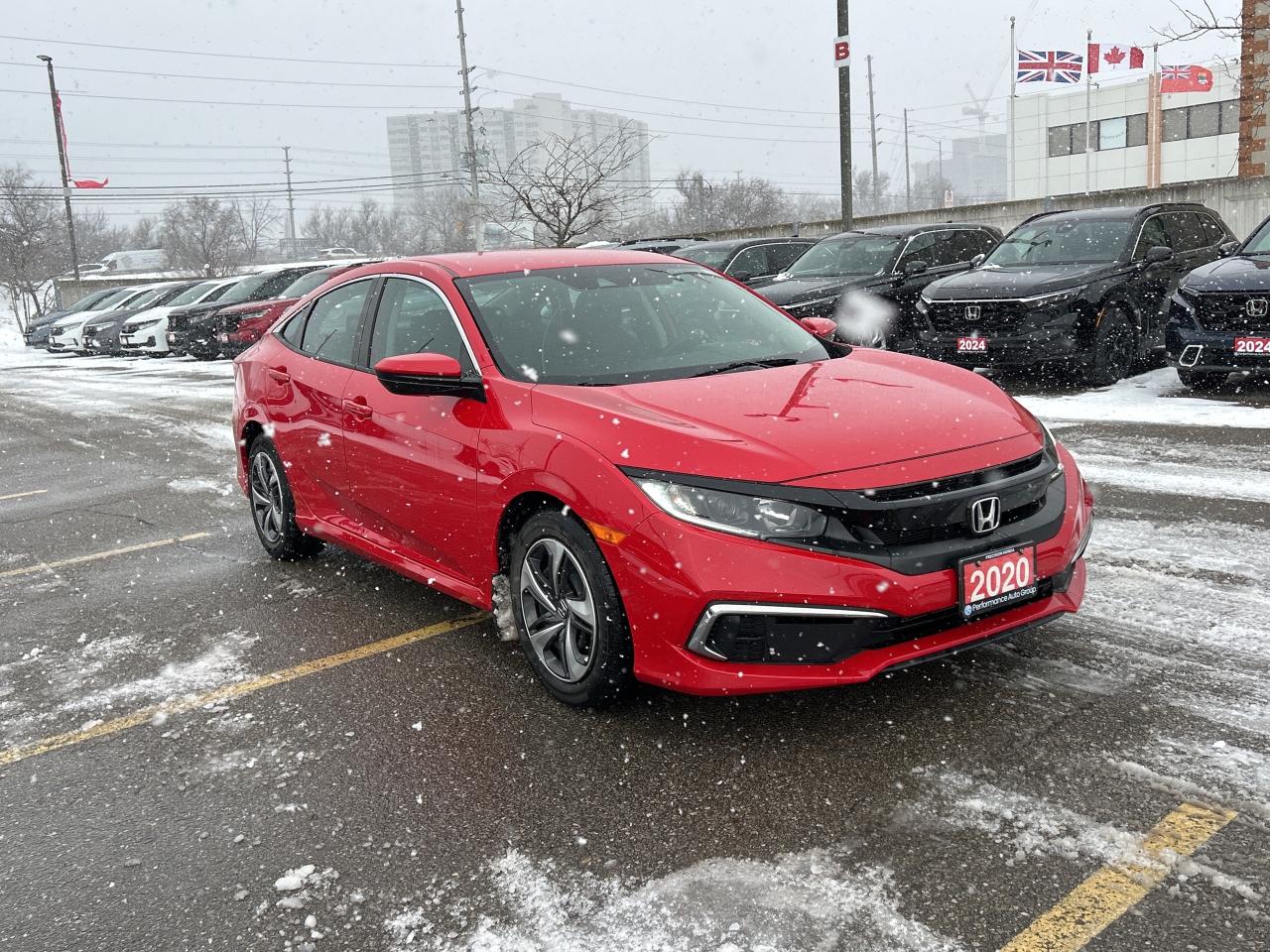 2020 Honda Civic Sedan LX CarPlay Bluetooth Rear Camera Low Kms Photo