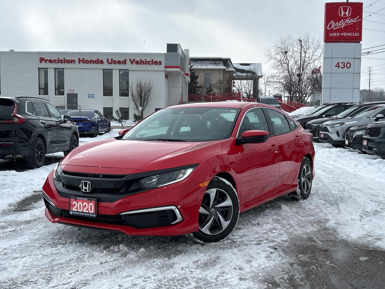 2020 Honda Civic Sedan LX CarPlay Bluetooth Rear Camera Low Kms Photo