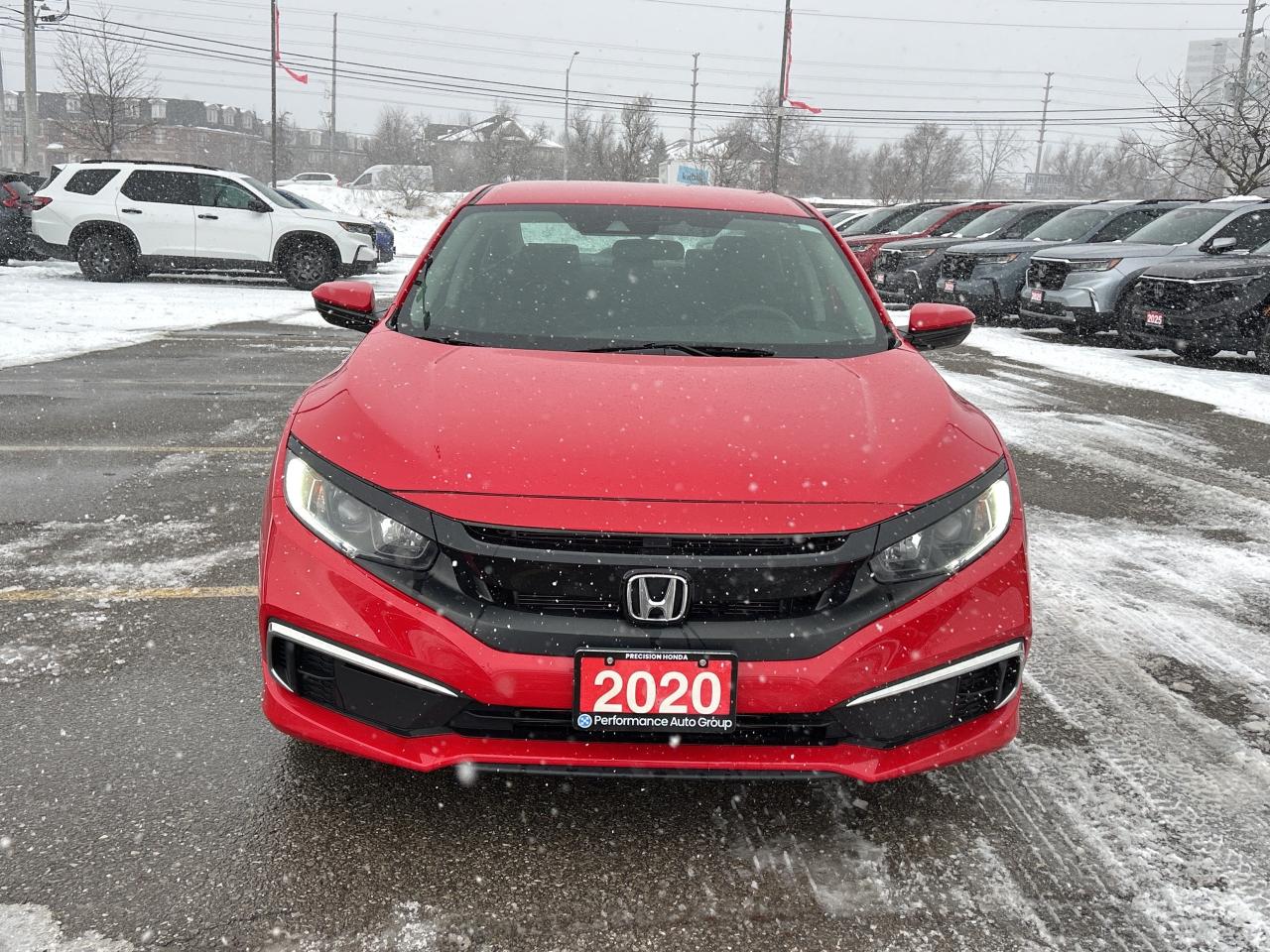 2020 Honda Civic Sedan LX CarPlay Bluetooth Rear Camera Low Kms Photo