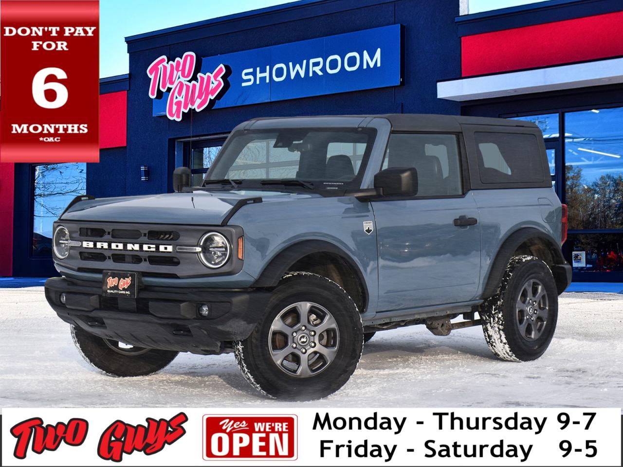 2024 Ford Bronco Big Bend 4WD   2 DR   RARE STICK   Co-Pilot 360 Photo0