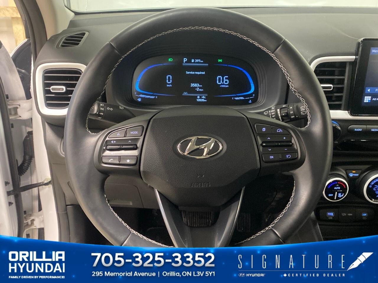 2025 Hyundai Venue Ultimate IVT w/Black Interior Photo