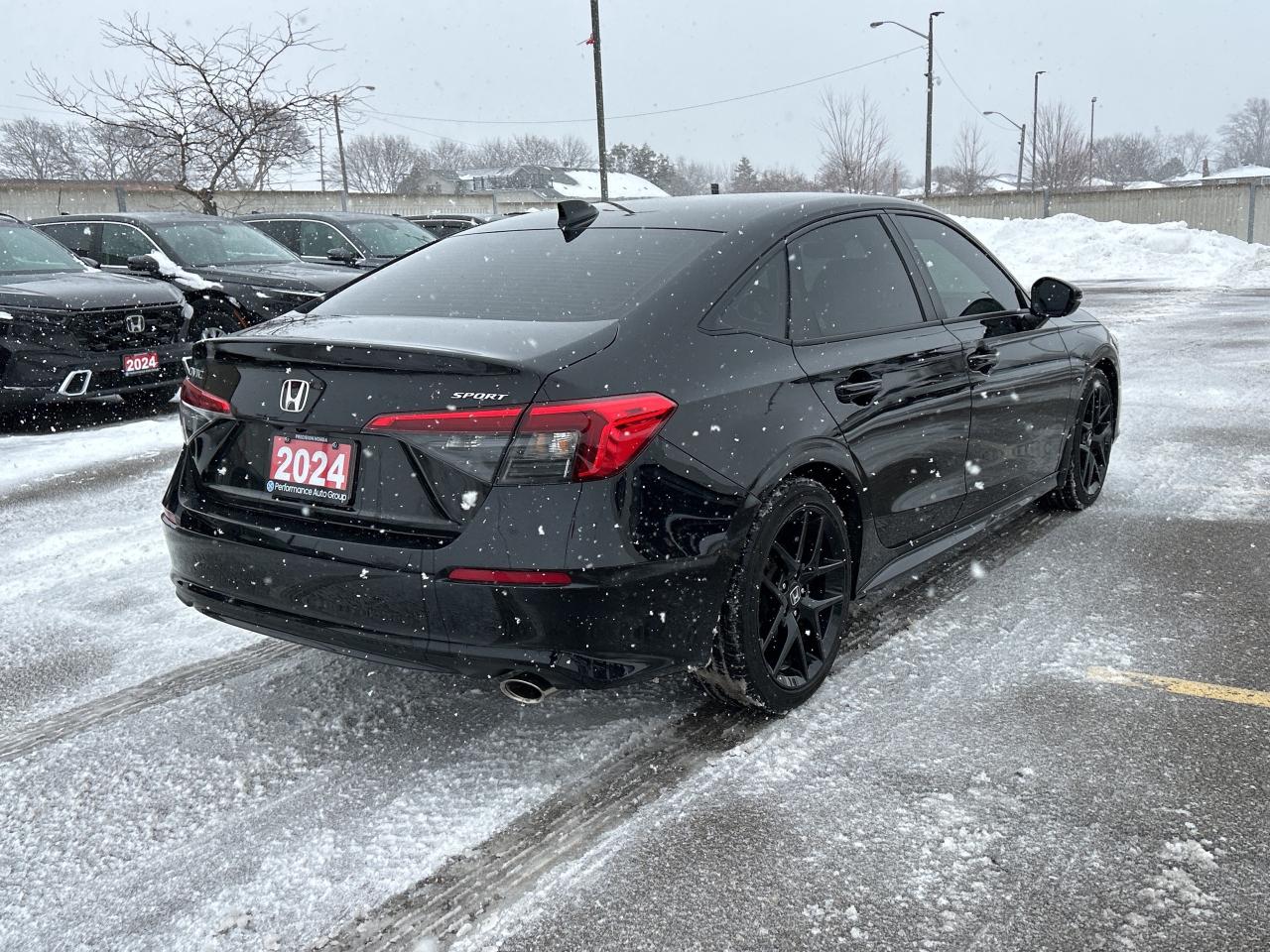 2024 Honda Civic Sedan Sport CarPlay Rear Cam Sunroof Heated Seats Photo