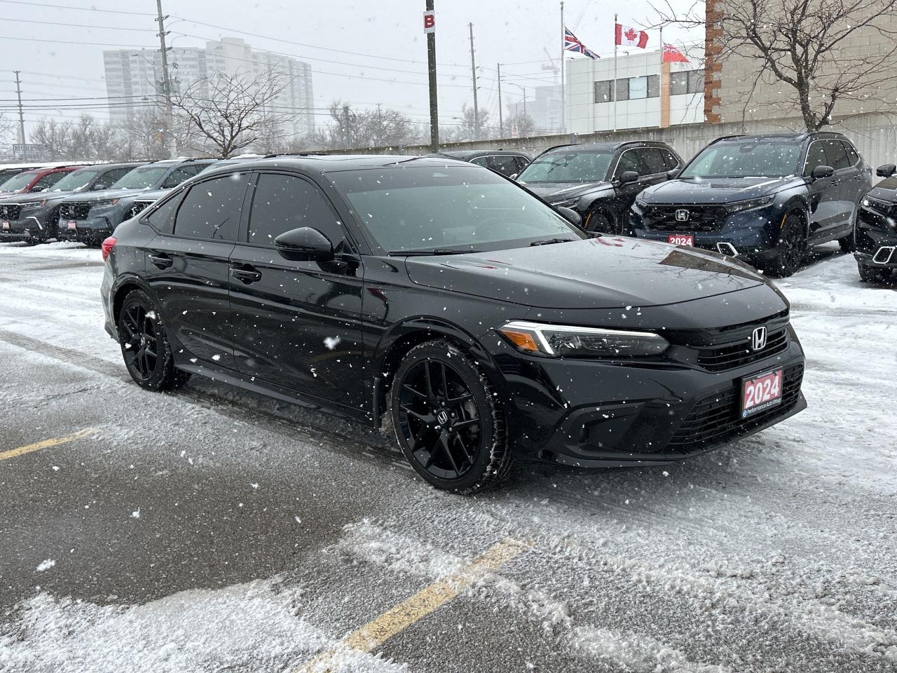 2024 Honda Civic Sedan Sport CarPlay Rear Cam Sunroof Heated Seats Photo
