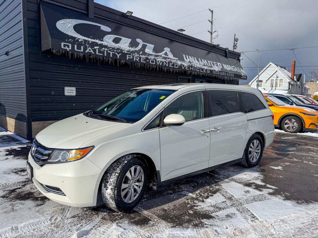 2014 Honda Odyssey EX-L/NAVI/8 PASS/P. SLIDING DOORS/LEATHER/CAMERA Photo0