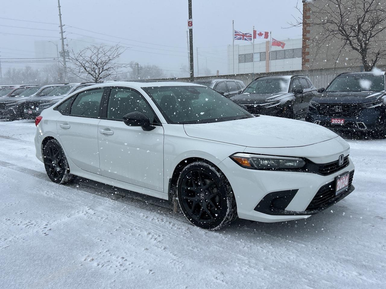 2024 Honda Civic Sedan Sport CarPlay Rear Cam Sunroof Heated Seats Photo