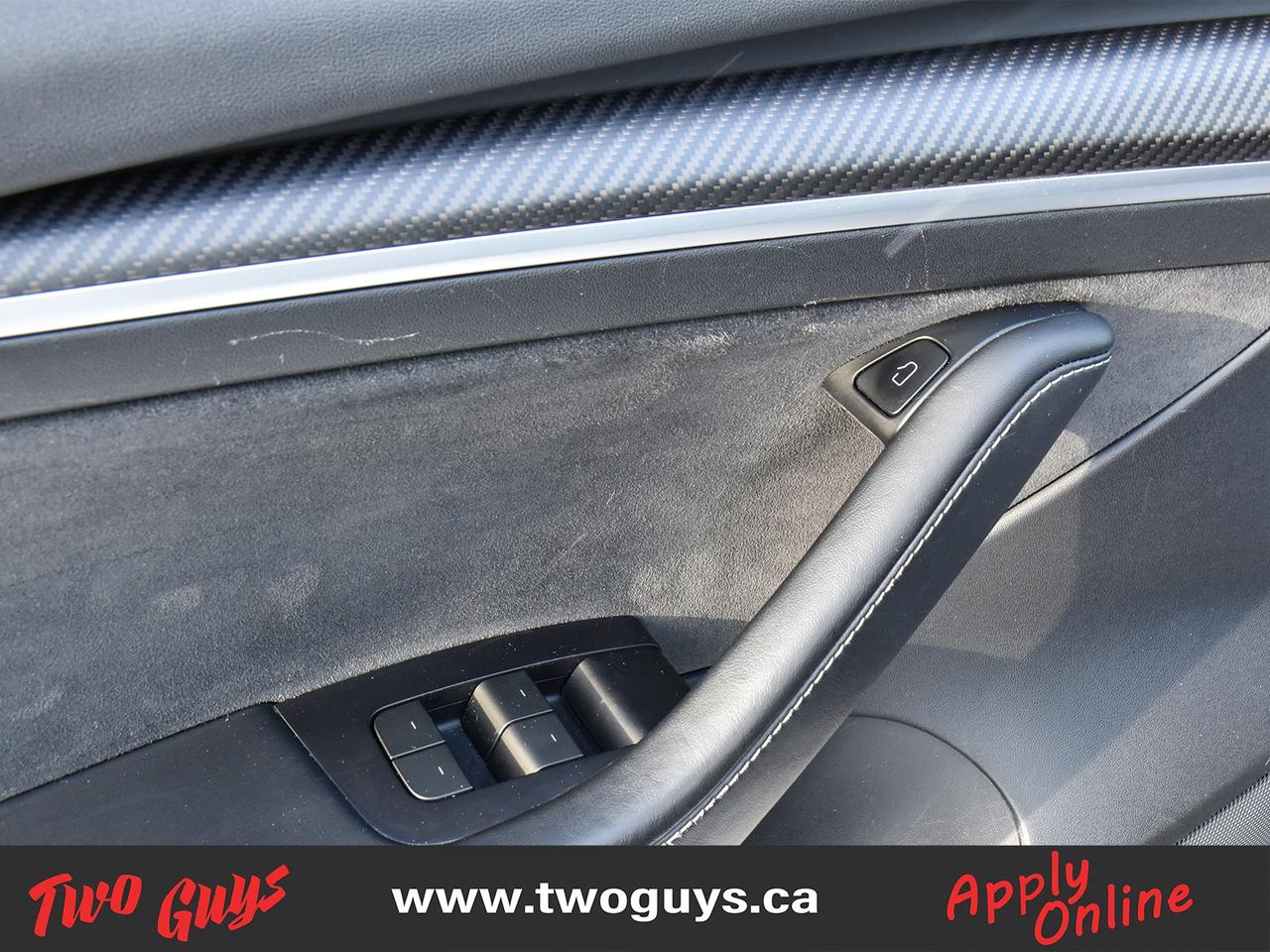 2022 Tesla Model 3 Performance AWD   Matte Wrap   Black Lthr Photo