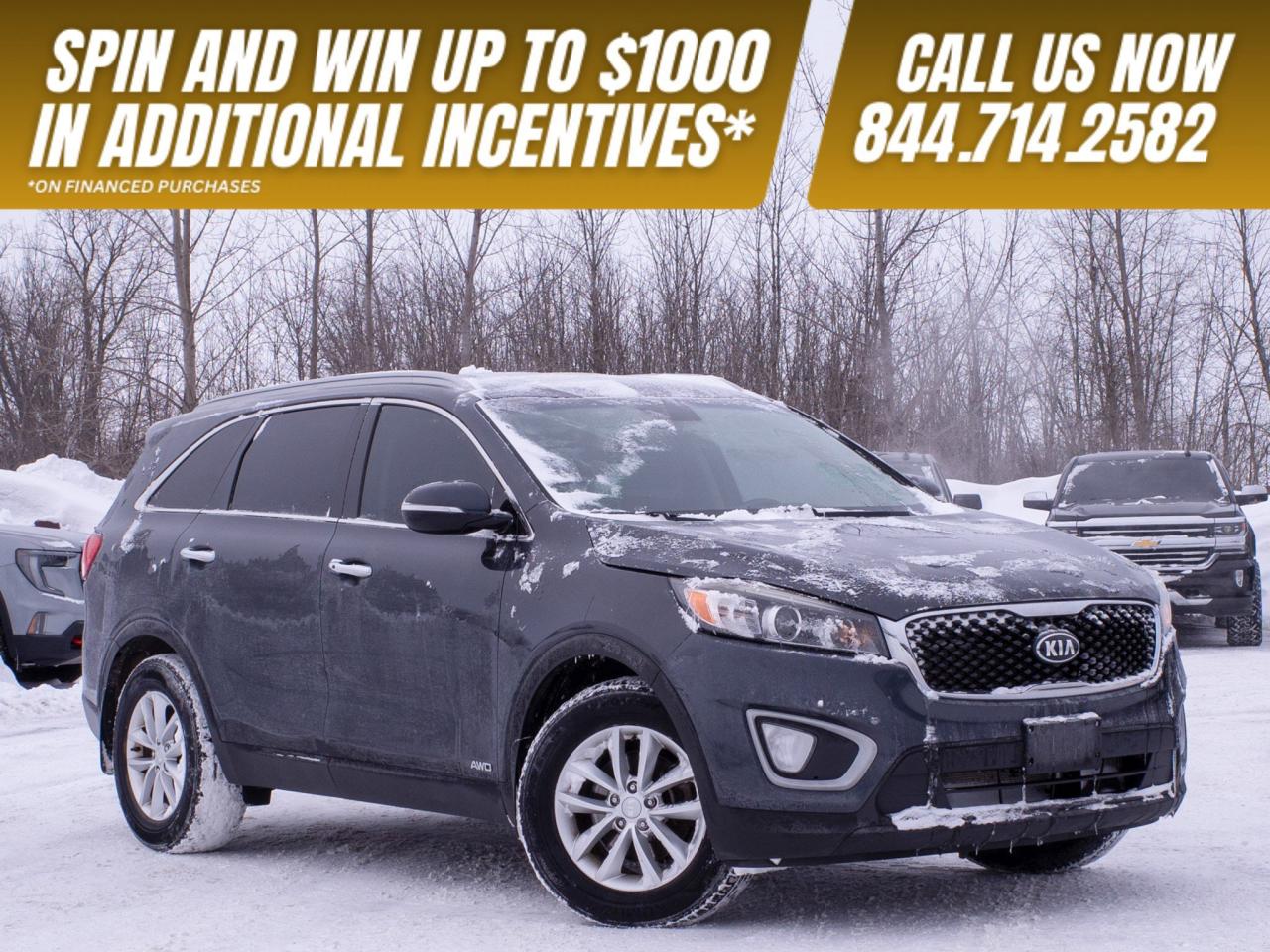 2017 Kia Sorento LX Turbo - Woodgrain Interior Trim   Heated Seats Photo