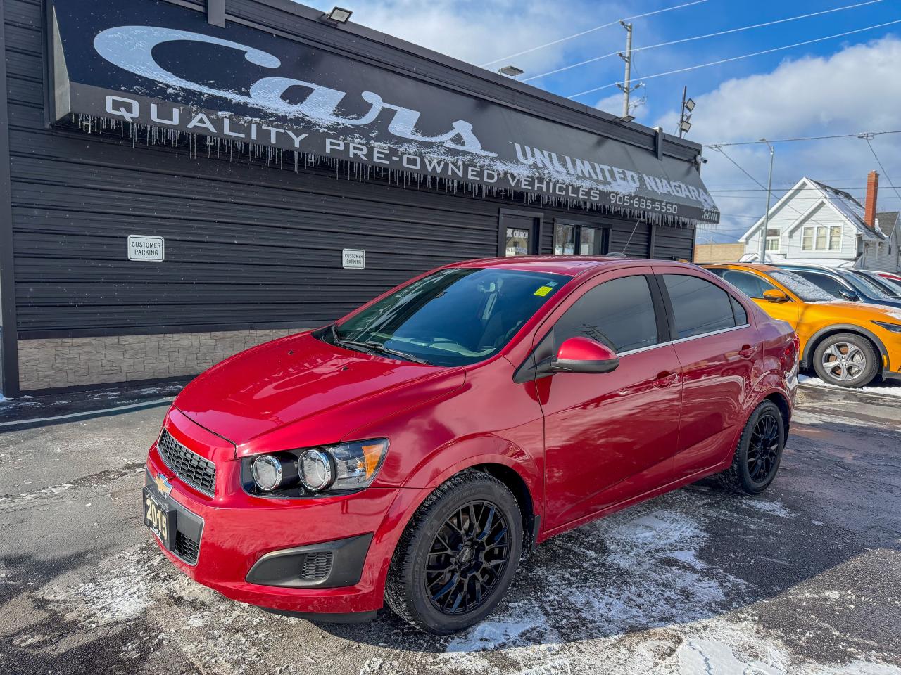 2015 Chevrolet Sonic LT/LOW KM/NO ACCIDENTS/CAMERA/1.8L/HEATED SEATS Photo0