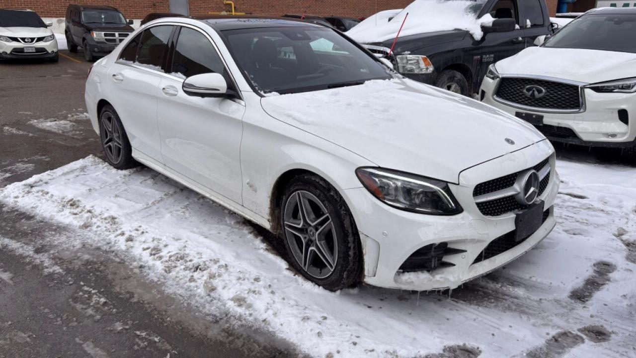 2019 Mercedes-Benz C-Class C 300 4MATIC AMG Pkg/Clean Carfax/NAVI/Leather/Sun Photo4