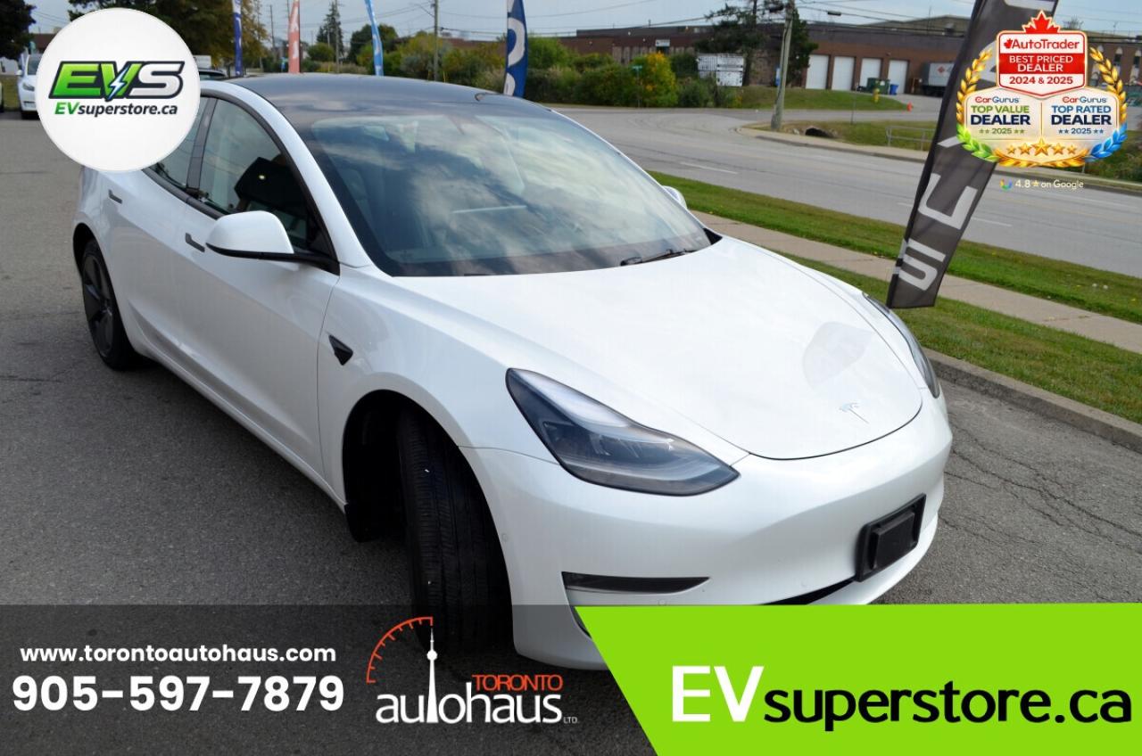 2021 Tesla Model 3 SR+ I OVER 100 TESLAS EVSUPERSTORE.CA Photo