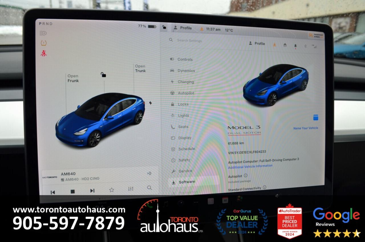 2020 Tesla Model 3 PERFORMANCE AT EVSUPERSTORE.CA Photo