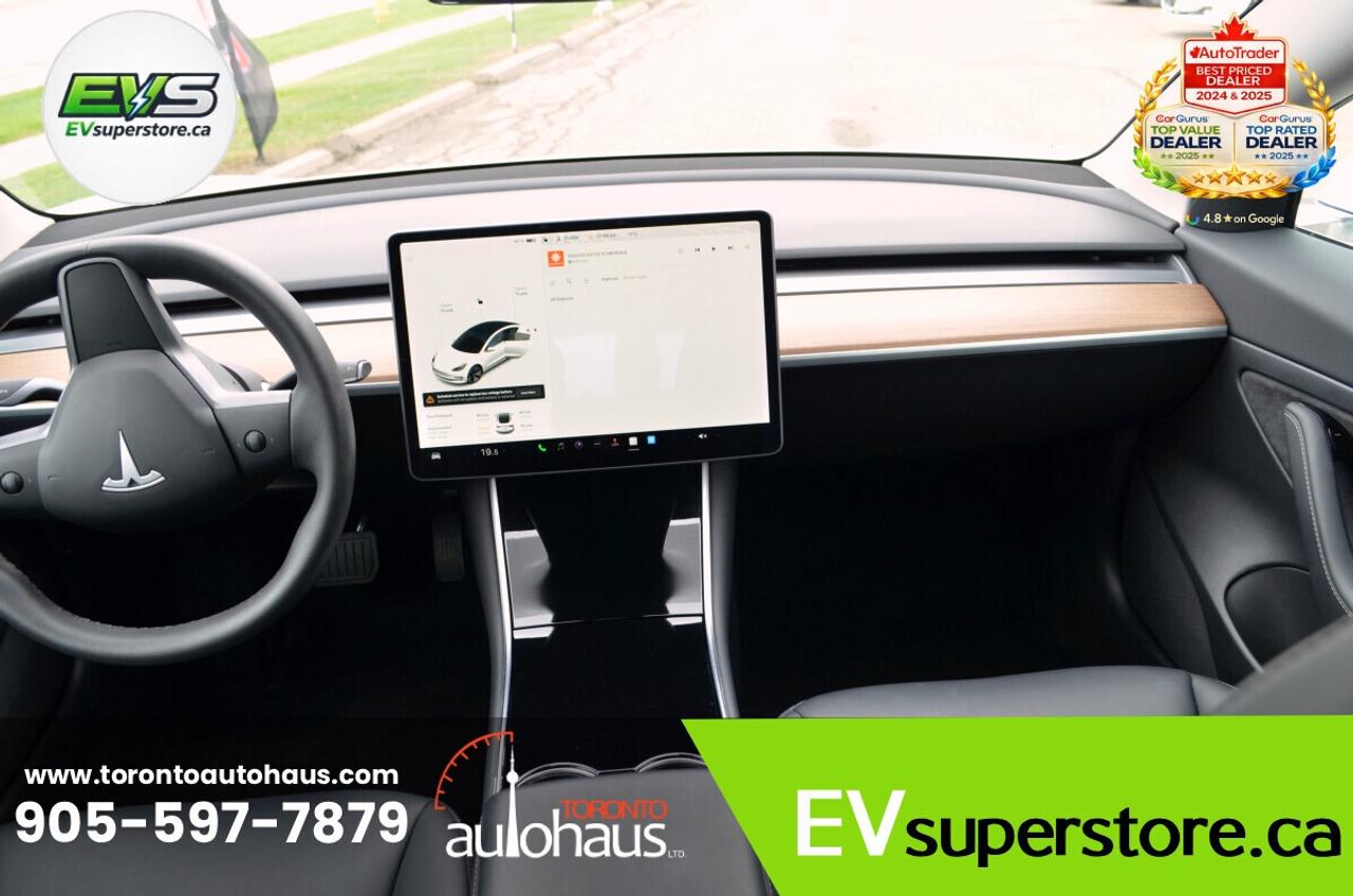 2021 Tesla Model 3 SR+ I OVER 100 TESLAS I EVSUPERSTORE.CA Photo
