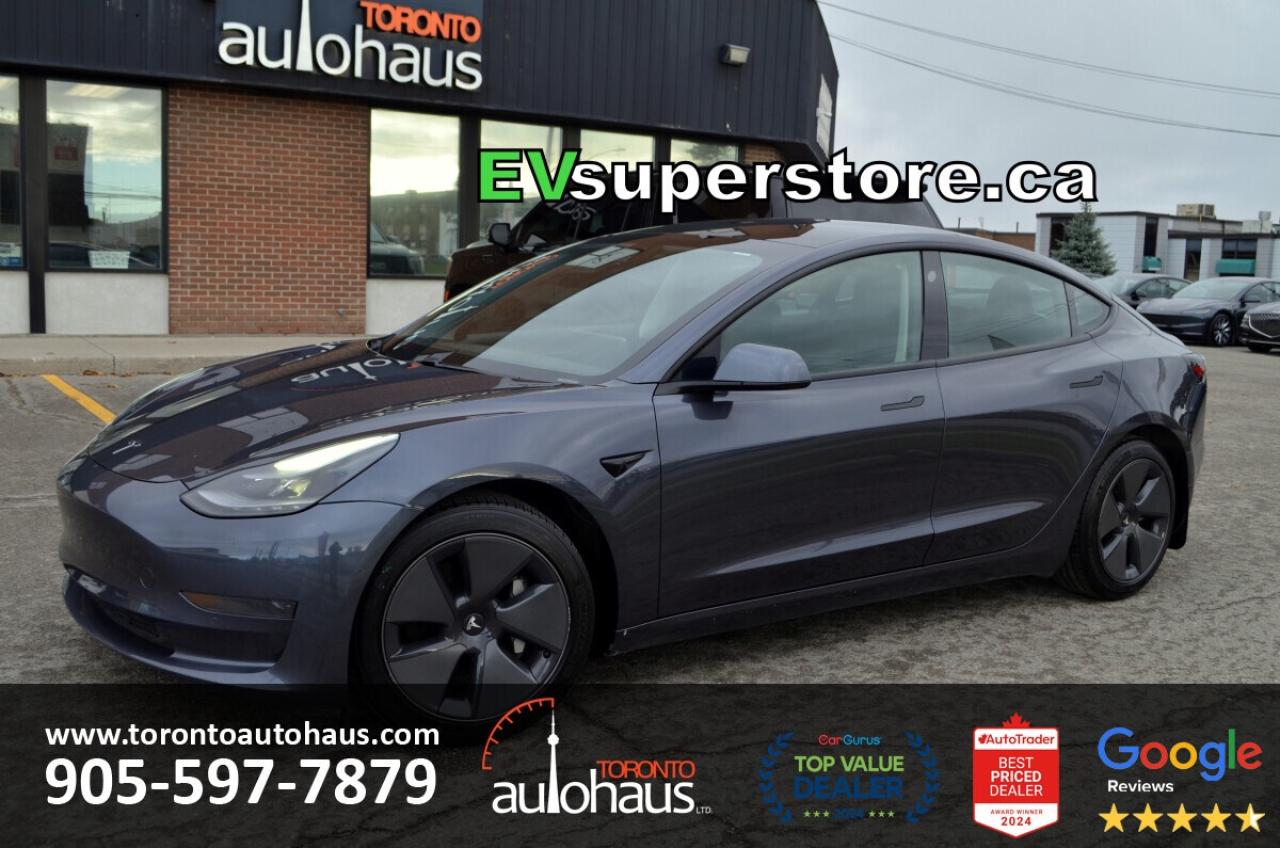2021 Tesla Model 3 SR+ I OVER 100 TESLAS I EVSUPERSTORE.CA Photo