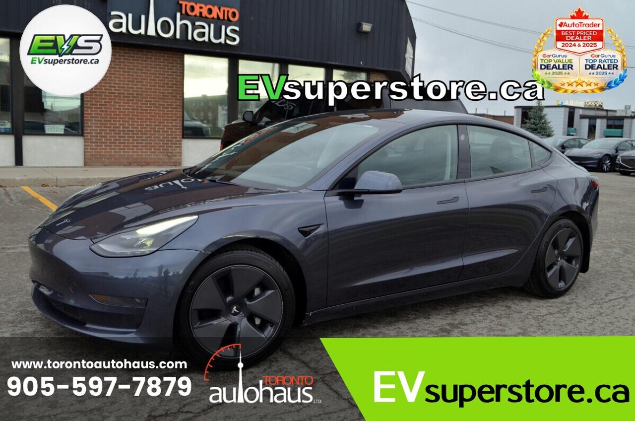 2021 Tesla Model 3 SR+ I OVER 100 TESLAS I EVSUPERSTORE.CA Photo0