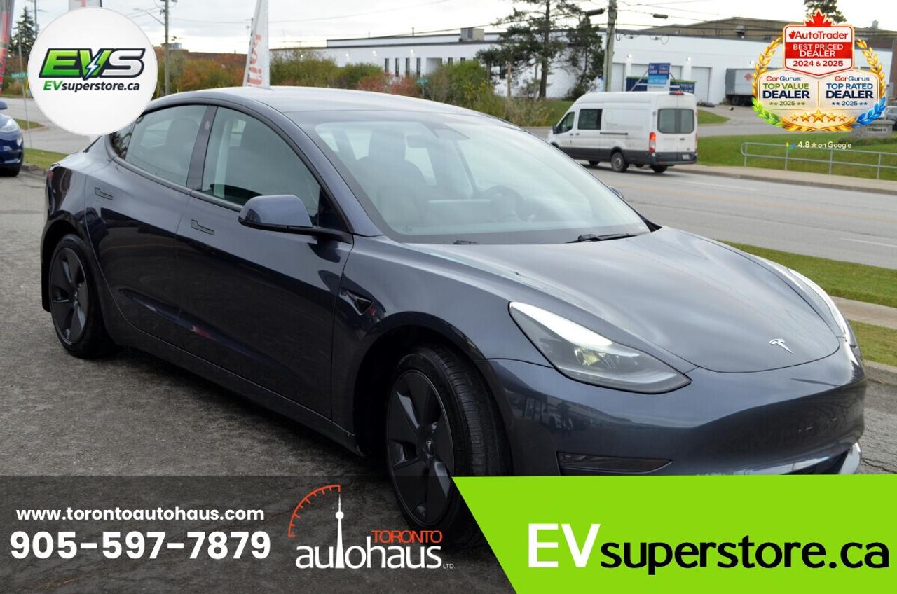 2021 Tesla Model 3 SR+ I OVER 100 TESLAS I EVSUPERSTORE.CA Photo