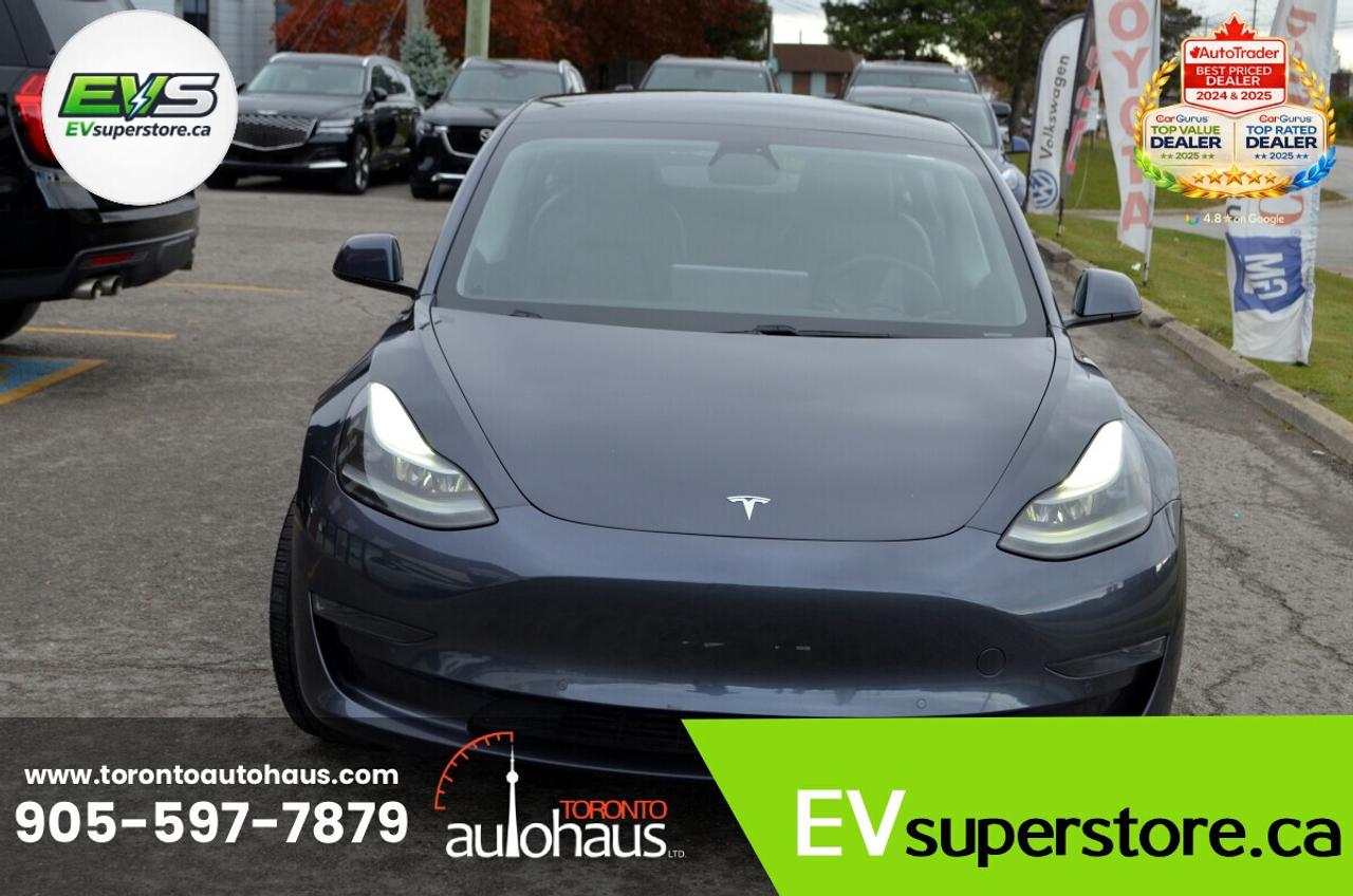 2021 Tesla Model 3 SR+ I OVER 100 TESLAS I EVSUPERSTORE.CA Photo