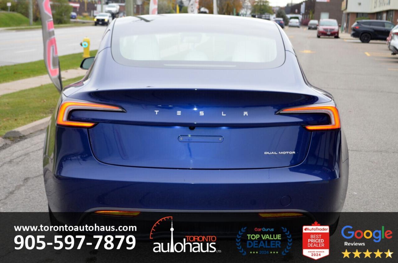 2025 Tesla Model 3 WHITE INT I AWD I OVER 100 TESLAS EVSUPERSTORE.CA Photo