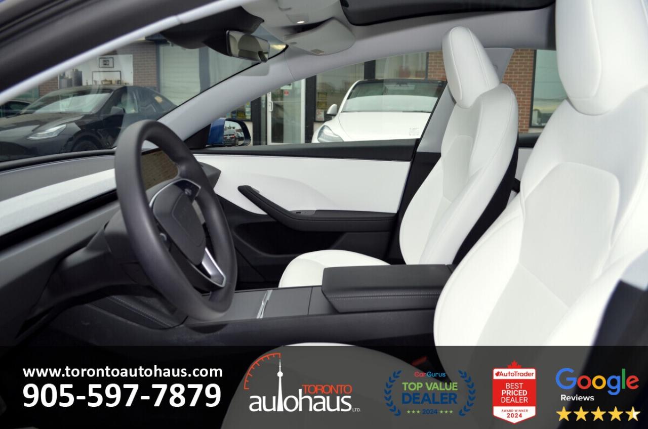 2025 Tesla Model 3 WHITE INT I AWD I OVER 100 TESLAS EVSUPERSTORE.CA Photo