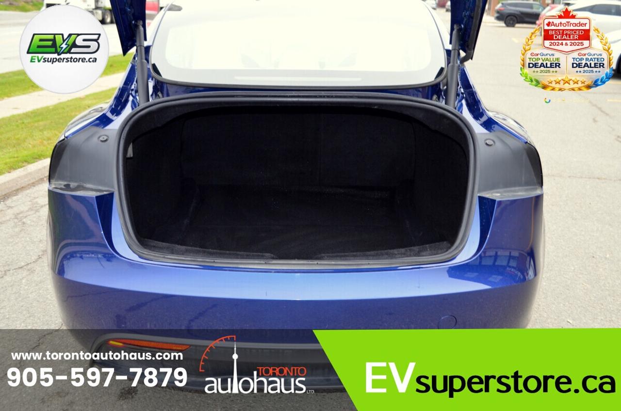 2025 Tesla Model 3 WHITE INT I AWD I OVER 100 TESLAS EVSUPERSTORE.CA Photo