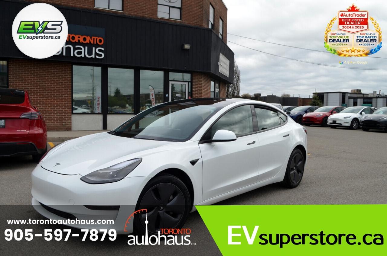 2022 Tesla Model 3 LR AWD I OVER 100 TESLAS EVSUPERSTORE.CA Photo