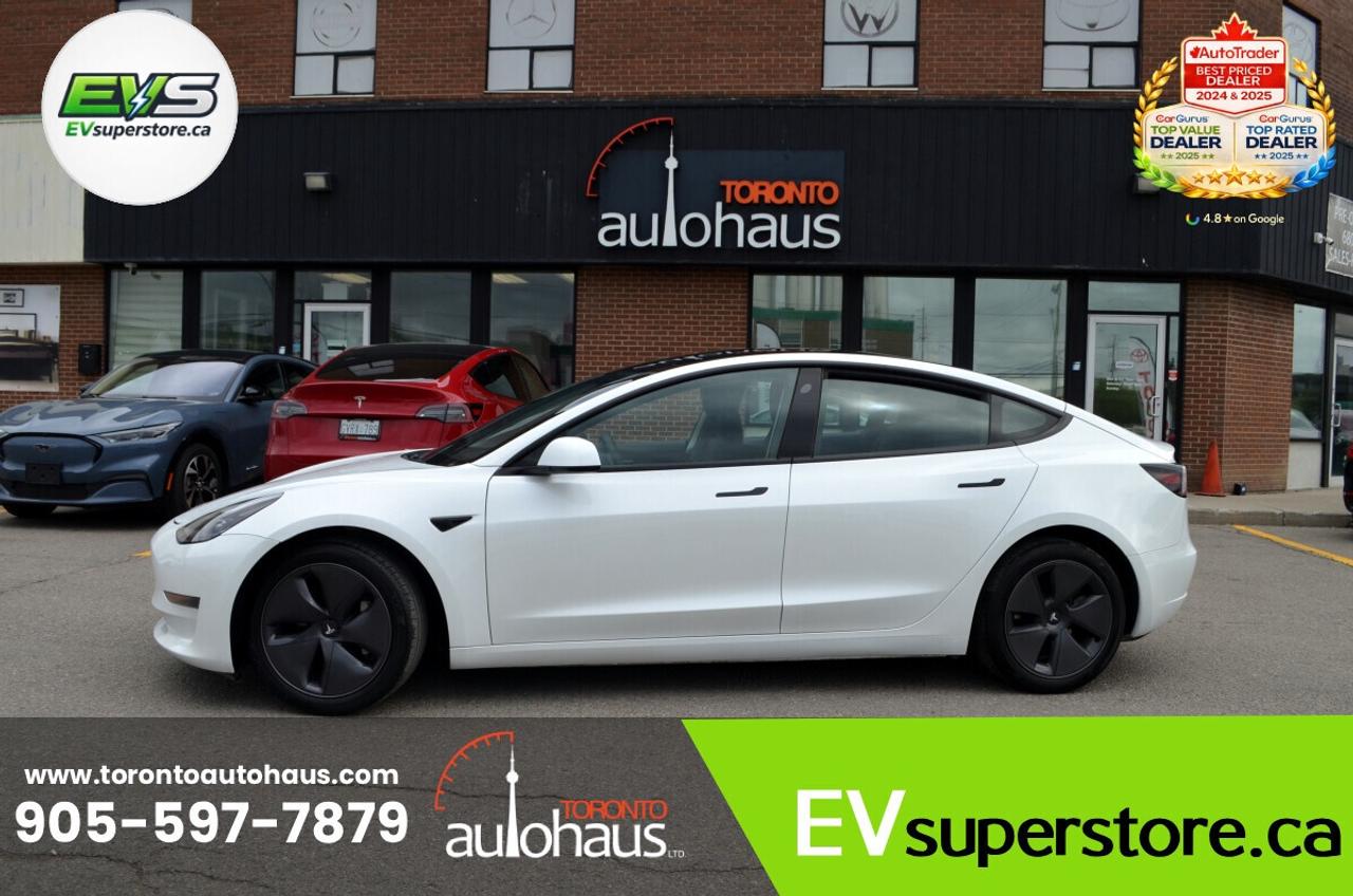 2022 Tesla Model 3 LR AWD I OVER 100 TESLAS EVSUPERSTORE.CA Photo