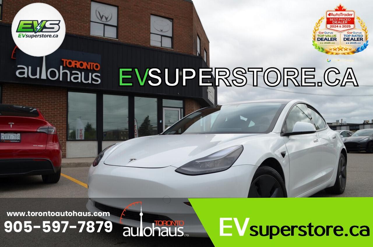 2022 Tesla Model 3 LR AWD I OVER 100 TESLAS EVSUPERSTORE.CA Photo