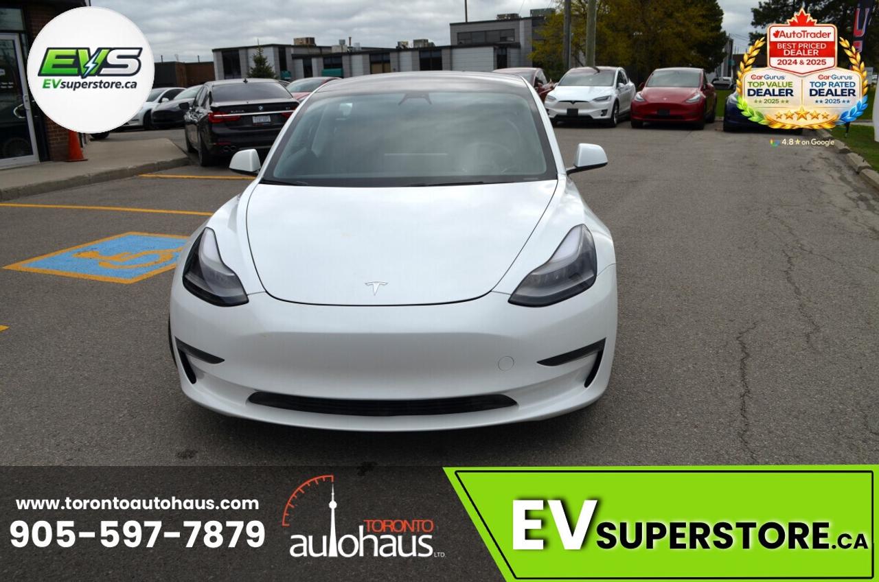 2022 Tesla Model 3 LR AWD I OVER 100 TESLAS EVSUPERSTORE.CA Photo