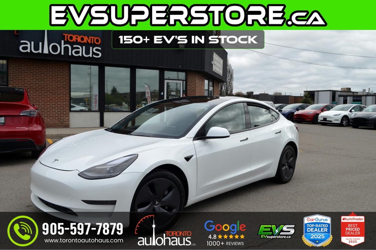 2022 Tesla Model 3 LR AWD I OVER 100 TESLAS EVSUPERSTORE.CA Photo