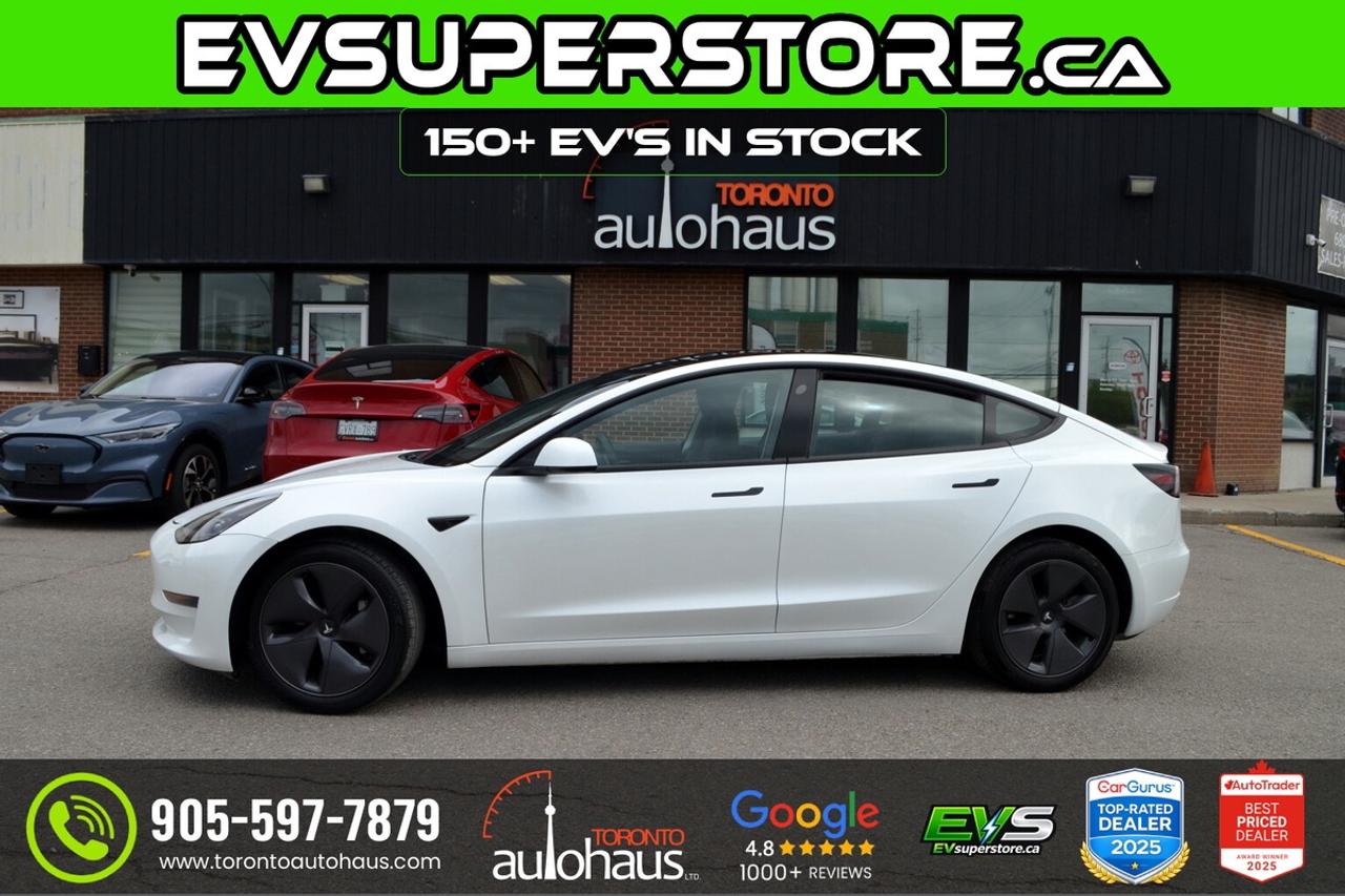2022 Tesla Model 3 LR AWD I OVER 100 TESLAS EVSUPERSTORE.CA Photo4