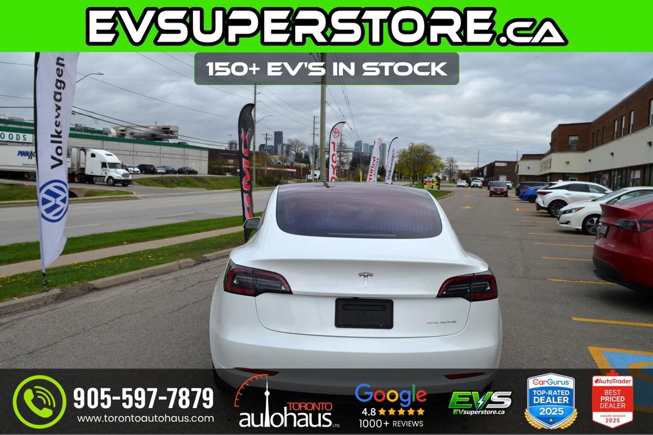 2022 Tesla Model 3 LR AWD I OVER 100 TESLAS EVSUPERSTORE.CA Photo