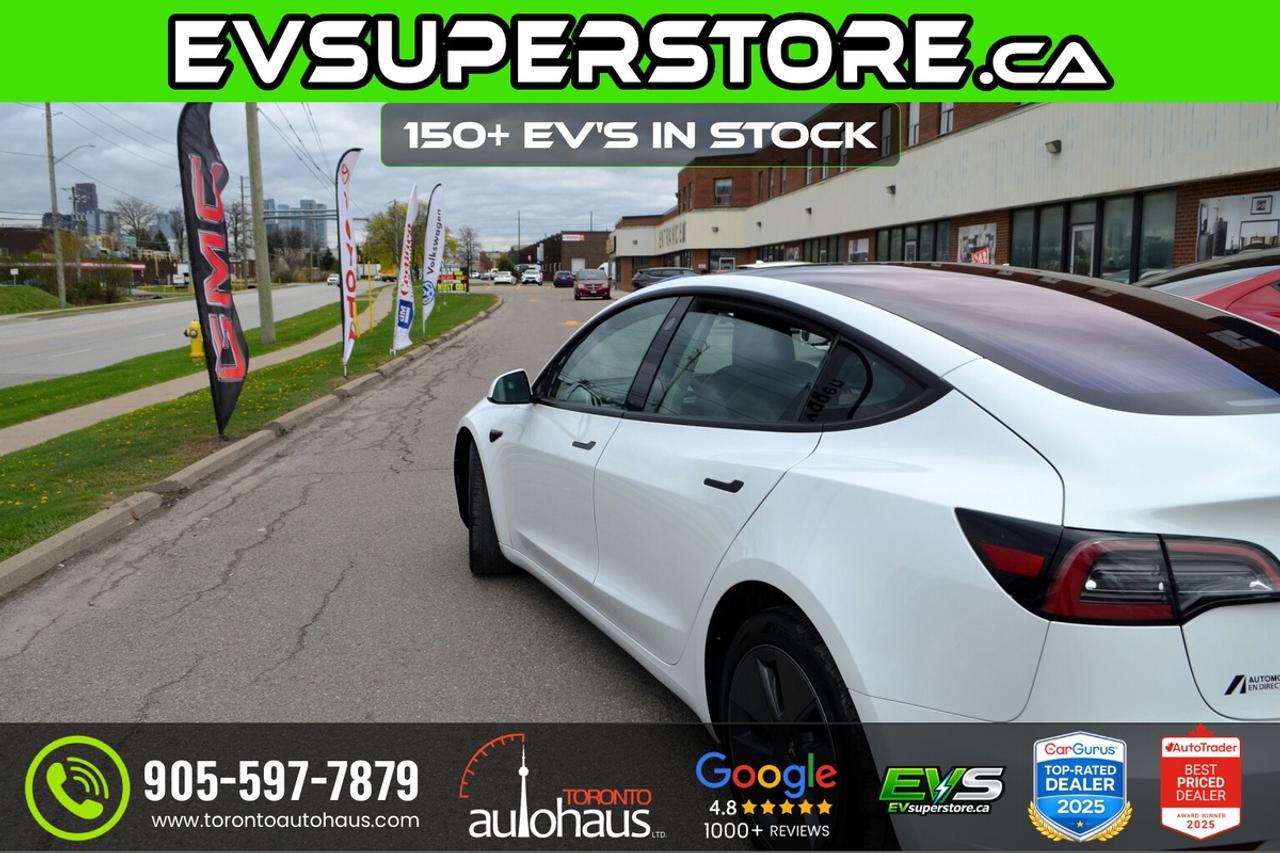 2022 Tesla Model 3 LR AWD I OVER 100 TESLAS EVSUPERSTORE.CA Photo
