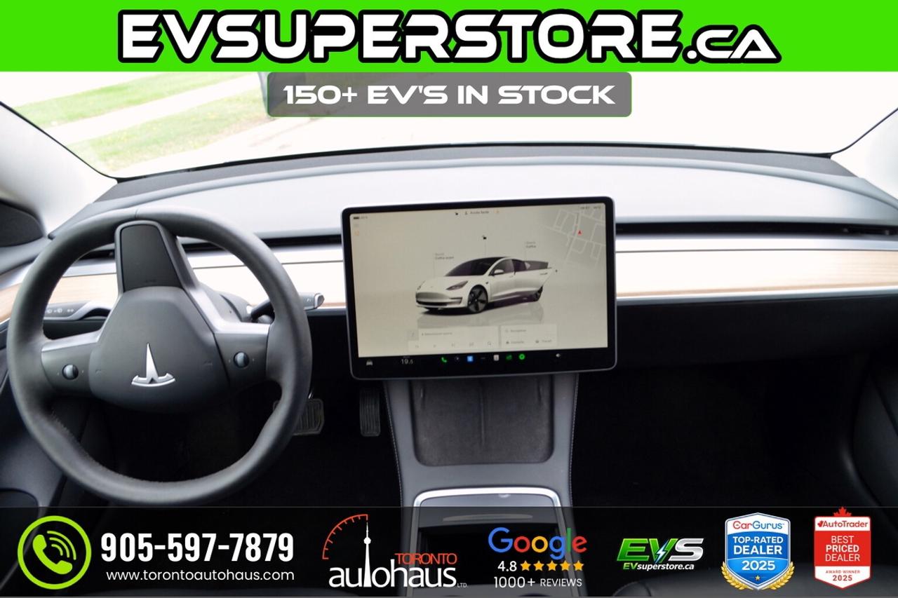 2022 Tesla Model 3 LR AWD I OVER 100 TESLAS EVSUPERSTORE.CA Photo